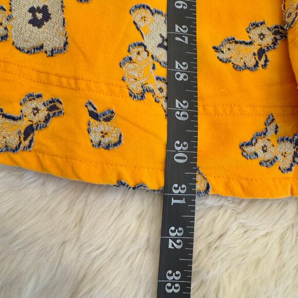 Tanya Taylor Lyla Floral Smocked Midi Skirt Medium - Picture 10 of 13